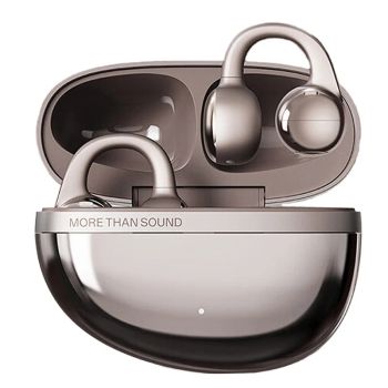 Auriculares Edifier Auro Clip AI TWS bluetooth 6.1, 12 mm, diafragma compuesto de PU+LCP grande, graves profundos, 35 ho