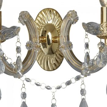 Aplique de pared marie therese (2 luces)
