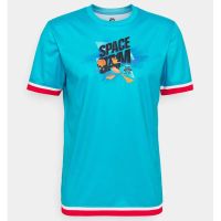 camiseta space jam 2 jump ball shooter tee mesh - junior