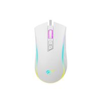 raton havit ms1034 usb 4800dpi blanco 7 botones ergonomia gaming