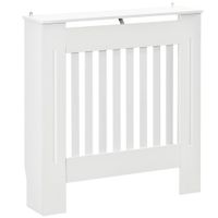 cubierta de radiador 78x19x81 cm blanco