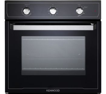 KENWOOD KS101GBL Gas Oven - Black, Black