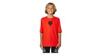 maillot de manga corta fox ranger kid s rojo