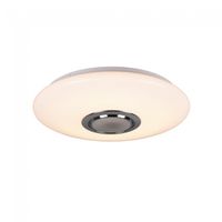 plafon led con altavoz musica rgb 155w