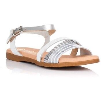 Janross Sandalias Sandalia dorada de piel para niña