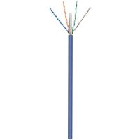 cable de red goobay 96096 cat6a uutp 100 m azul