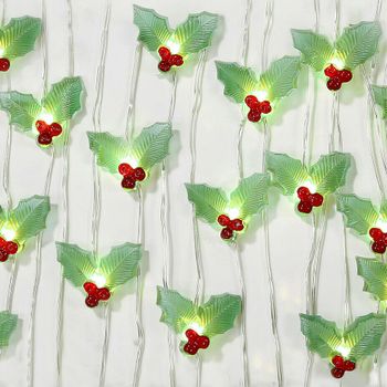 Holly Fairy Lights