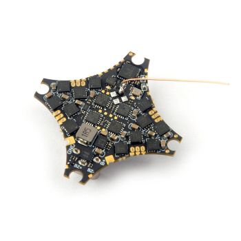 Happymodel SuperX HD ELRS 1-2S Controlador de Vuelo AIO con ESC de 12A incorporado y Receptor UART ELRS para Drones RC W