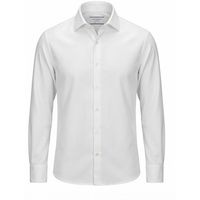 archivium camisa manga larga sr11ca neu piquet-101 optical white para hombre