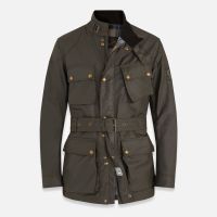 belstaff trialmaster waxed cotton jacket - it 52xl