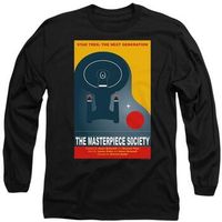 star trek camiseta manga larga the next generation season 5 episode 13 para hombre