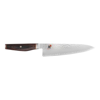 MIYABI ARTISAN 6000MCT Gyutoh 20 cm, Madera de Pakka