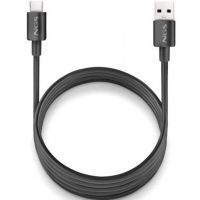 cable usb ngs zyro-ac black 1m usb-a a usb-c 15w 480mbps pvc