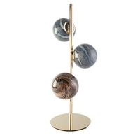 lampara de sobremesa en acero inoxidable angel cerda 8065 o28x63