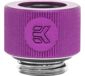 EK-HDC Hard Tube Fitting - 12 mm, Purple, Purple