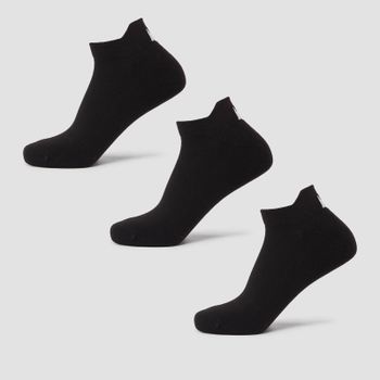 Calcetines de entrenamiento unisex de MP (paquete de 3) - Negro - UK 9-11