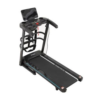 BEHUMAX - Cinta de correr Treadmill Force 480 Pro velocidad 14 km/h inclinación hasta 15 grados soporte abdominales vibrador sistema plegable