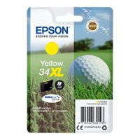 epson 34xl t3474 yellow original durabrite ultra high capacity ink cartridge golf ball