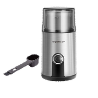 aigostar otto molinillo de cafe electrico molinillo de cafe multifuncional 200w molinillo de especias recipiente extraible con cuchillas de acero inoxidable libre de bpa incluye cepillo de limpieza