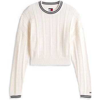 Tommy Jeans Jersey Tjw Boxy Flag Cable para mujer