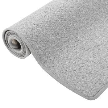Alfombra De Pasillo | Tapete De Pasillo Gris Claro 80x250 Cm