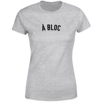 a bloc womens t-shirt - grey - l - grey