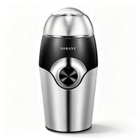 molinillo de cafe electrico 150w acero inoxidable moledor de granos y especias sokany sk-3024