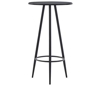 Vidaxl mesa alta de cocina mdf negro 60x107,5 cm