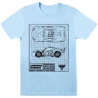 disney camiseta cars para mujer