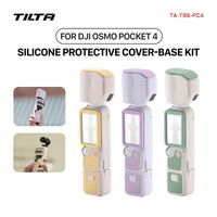 tilta para dji osmo pocket 4 accesorios kit de cubierta protectora de silicona con cubierta para camara y pantalla tapa de lente ta-96