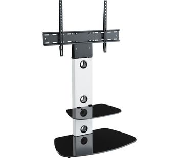 AVF Lugano FSL700LUCS TV Stand with Bracket - White, White