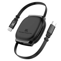 pd100w cable retractil type-c a type-c pd carga rapida transmision de datos linea de nucleo de cobre 35 cm-100 cm longit
