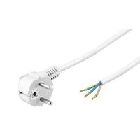 goobay cable de alimentacion cee7 tipo f a bornes 3x075mm 15m blanco