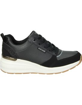 Zapatillas Para Mujer Skechers Billion Subtle Spots 155616-blk Negro 38