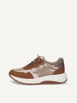 CAPRICE Sneaker, brown, made of Leather, Size 36