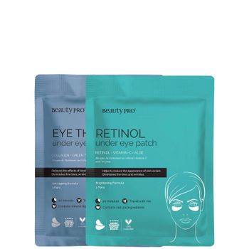 Paquete de rutina de ojos BeautyPro AM/PM (6 pares)