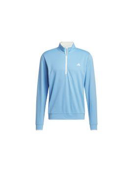 Sudadera adidas Lightweight Half-Zip Azul hombre