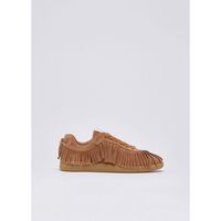 liu jo deportivas moda sneakers en ante con flecos para mujer