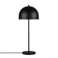 lampara de mesa can-nt-135 negro metal diametro 24x58 cm