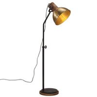 lampara de escritorio laton vintage 25 w e27 30x30x100-150 cm vidaxl