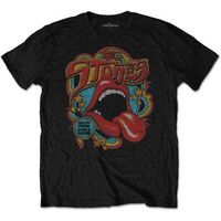 the rolling stones camiseta manga larga 70s vibe para mujer