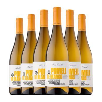 Mas Comtal Vino Blanco Pomell De Blancs Penedès 75 Cl 12% Vol. (pack De 6 Unidades)