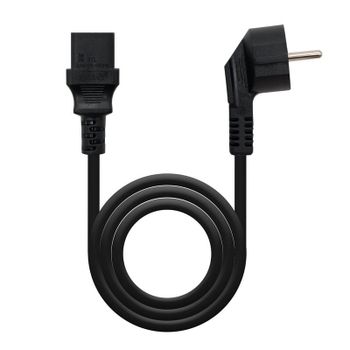 Nanocable Cable de Alimentación CPU CEE7 Macho/C14 Macho 10m Negro