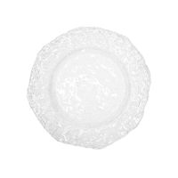 plato transparente 33 cm