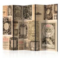 biombo - vintage books ii 225x172 cm