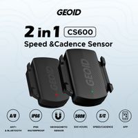 geoid cs600 sensor inteligente de velocidad y cadencia de ciclismo bluetooth 50ant  transmision de modo dual sensor de velocidad de bicicleta impermeable