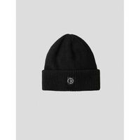 polar skate co gorro gorro double fold merino beanie black para hombre