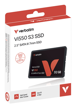 VERBATIM Vi550 S3 SSD 512GB SSD 512GB 2.5