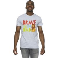 disney camiseta the lion king brave like dad para hombre