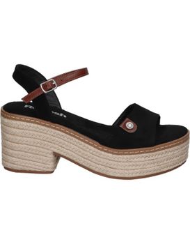 Sandalias Veganas De Tacón Para Mujer Refresh 172578 Negro 38